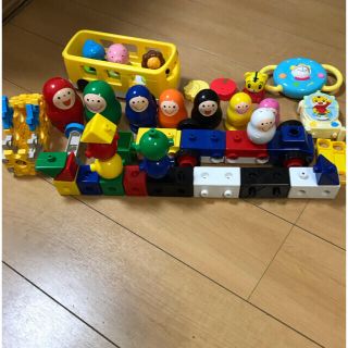 しまじろう☆いろっち　バス　ブロック(知育玩具)