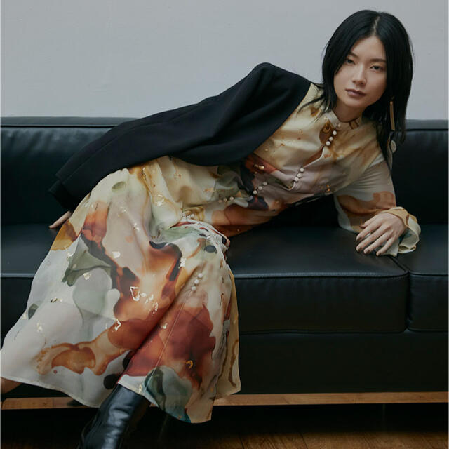 再値下げ】UNDRESSED AMELIA INK ART DRESS 割引購入 50%割引 www