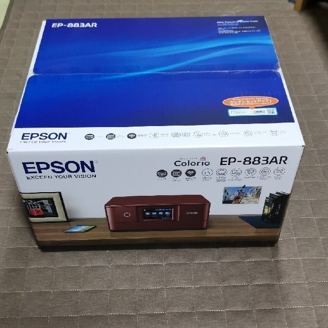 EPSON カラーインクジェット複合機　EP-883AR ☆新品未開封☆