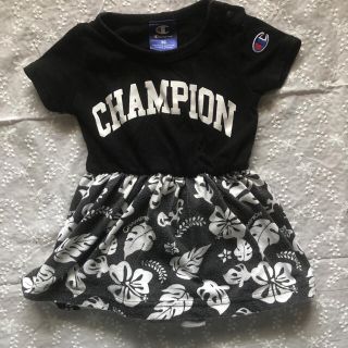 チャンピオン(Champion)のmi様専用☆ラルフTシャツ&Champion☆ワンピース型ロンパース☆80cm(ワンピース)