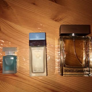 ドルチェアンドガッバーナ(DOLCE&GABBANA)のドルガバ　香水　3本セット(ユニセックス)