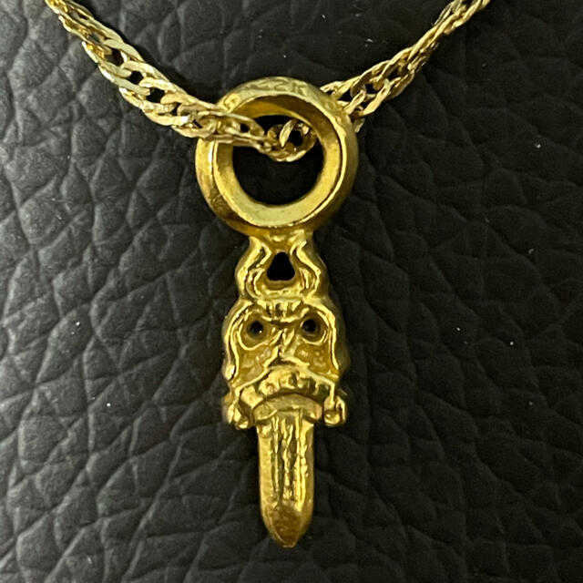 Chrome Hearts(クロムハーツ)のクロムハーツ　スタックチャーム　ダガー　22k メンズのアクセサリー(ネックレス)の商品写真