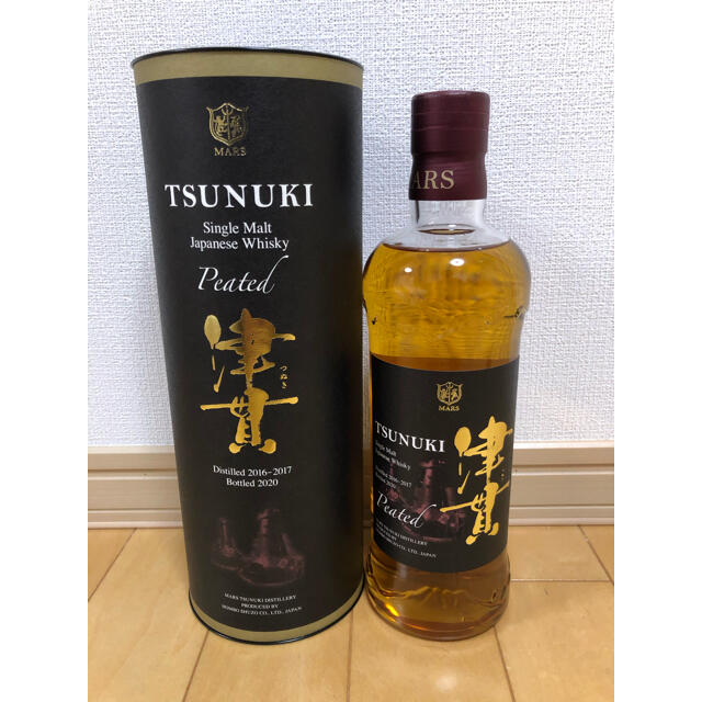 限定価格 シングルモルト津貫 PEATED 新品未開栓 700ml カートン付