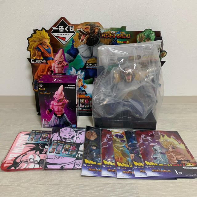 1番くじドラゴンボール未開封品　ベジータ大猿　魔人ブウ