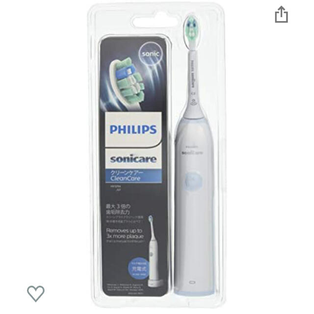 PHILIPS(フィリップス)のフィリップス　ソニッケアー  クリーンケアー　電動歯ブラシ スマホ/家電/カメラの美容/健康(電動歯ブラシ)の商品写真