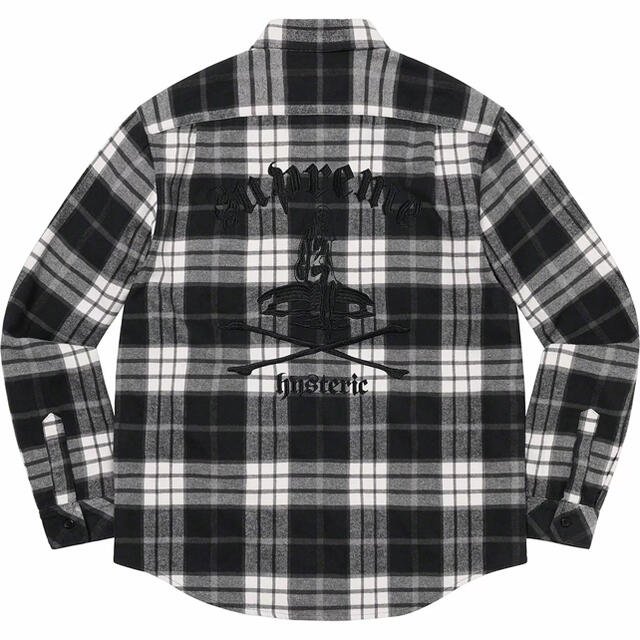 HYSTERIC GLAMOUR Plaid Flannel Shirt国内オンラインストアサイズ