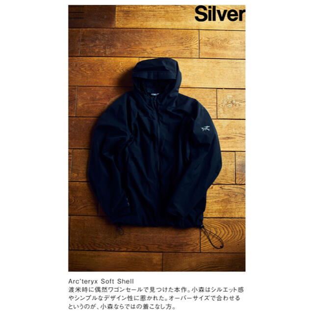 COMOLIのARCARC'TERYX solano hoody L