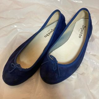 レペット(repetto)のrepetto バレエシューズ サンドリオン ラメ スウェード(バレエシューズ)