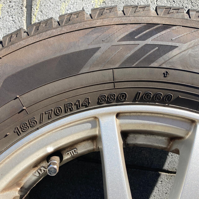 185/70R14 スタッドレス ヨコハマアイスガード