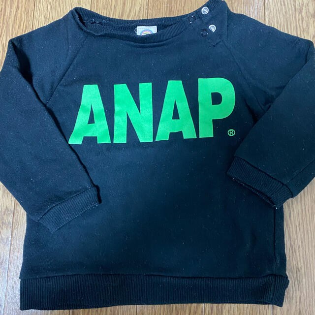 ANAP(アナップ)のANAP 2枚セット キッズ/ベビー/マタニティのキッズ服男の子用(90cm~)(Tシャツ/カットソー)の商品写真