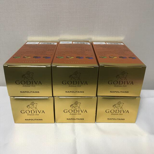 GODIVA ゴディバ　ゴディバナポリタン　チョコレート　225g 6箱セット