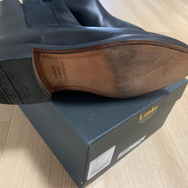 Loake(ローク)の使用一回 VAPORIZE × LOAKE 別注 CHELSEA BOOTS メンズの靴/シューズ(ブーツ)の商品写真