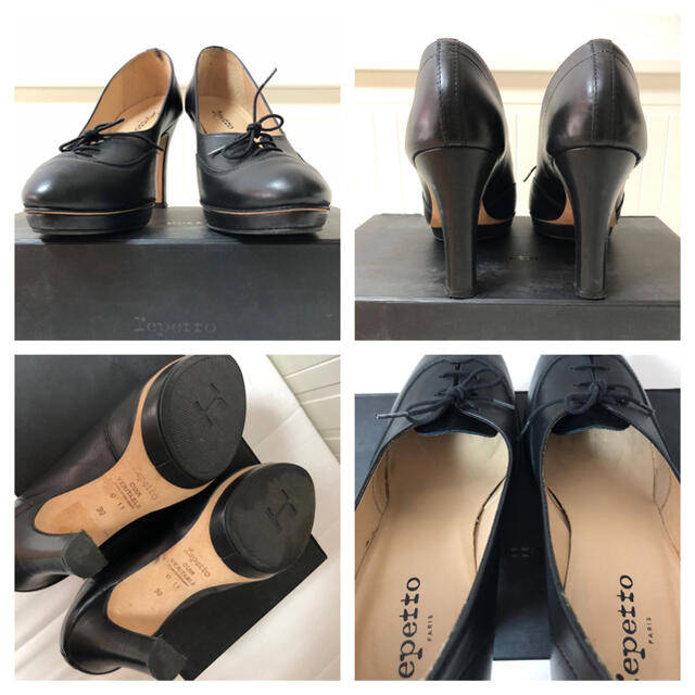 repetto(レペット)の⭐️クーポンセール⭐️美品 repetto 黒パンプス  レディースの靴/シューズ(ハイヒール/パンプス)の商品写真