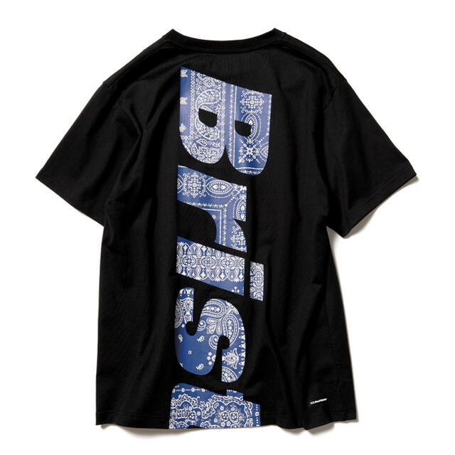 F.C.R.B.(エフシーアールビー)の2021ss 最新作 BIG LOGO TEE BLACK Mサイズ メンズのトップス(Tシャツ/カットソー(半袖/袖なし))の商品写真