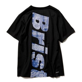 エフシーアールビー(F.C.R.B.)の2021ss 最新作 BIG LOGO TEE BLACK Mサイズ(Tシャツ/カットソー(半袖/袖なし))