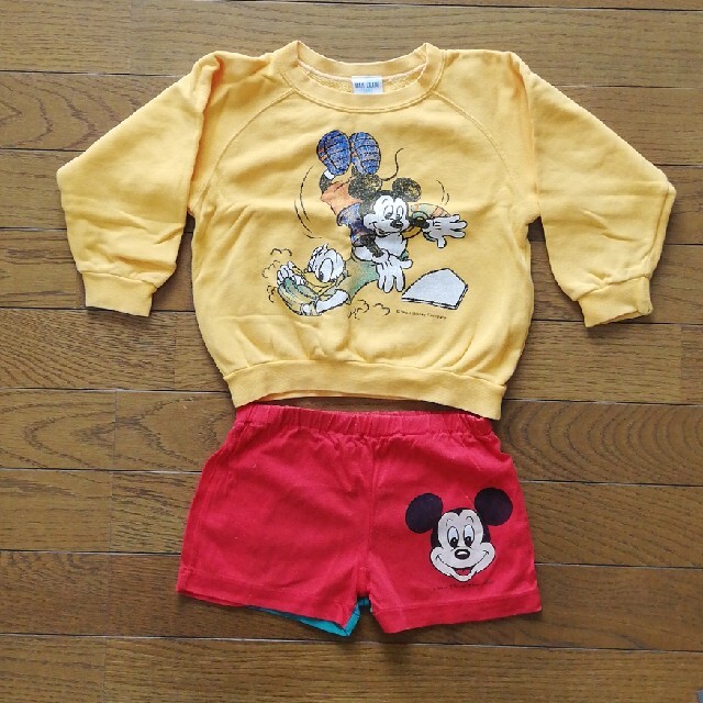 Disney(ディズニー)の【ビンテージ】子供服・ディズニー・スウェット&パンツ キッズ/ベビー/マタニティのキッズ服女の子用(90cm~)(ジャケット/上着)の商品写真