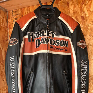 ハーレーダビッドソン(Harley Davidson)の値下げ！ハーレーダビットソン　革ジャン　Ｓサイズ(ライダースジャケット)