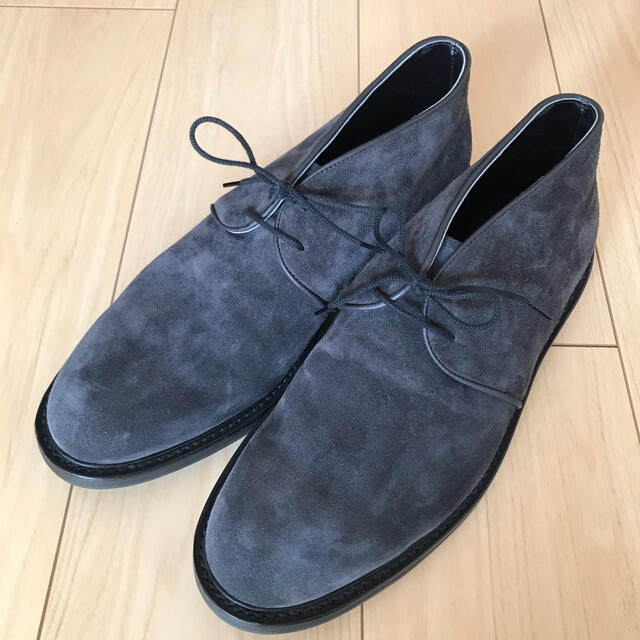 【新品・未使用】JOHNLOBB 「GROVE」スエード チャッカシューズエドワードグリーン