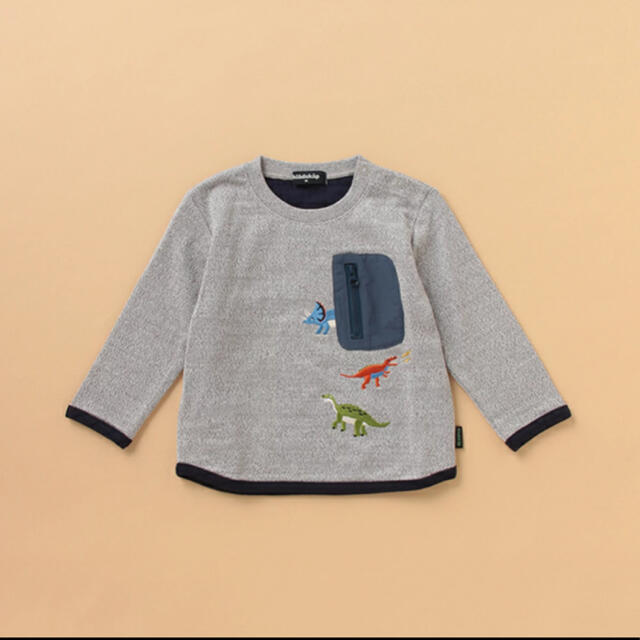 kladskap(クレードスコープ)のクレードスコープ  恐竜　ロンT 110 新品 キッズ/ベビー/マタニティのキッズ服男の子用(90cm~)(Tシャツ/カットソー)の商品写真