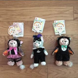ディズニー(Disney)のディズニーシー購入/2014ハロウィン/ダッフィーフレンズ/ぬいば/新品タグ付き(キャラクターグッズ)