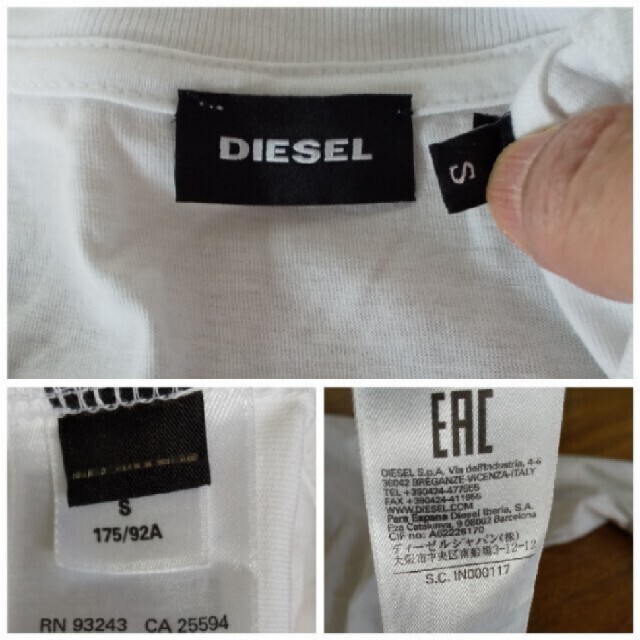DIESEL(ディーゼル)のDIESEL  2020年モデル。ロンＴ。 メンズのトップス(Tシャツ/カットソー(七分/長袖))の商品写真