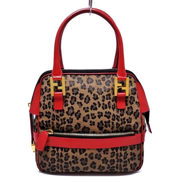 FENDI(フェンディ) ハンドバッグ - 豹柄 FENDI(フェンディ) ハンドバッグ - 豹柄