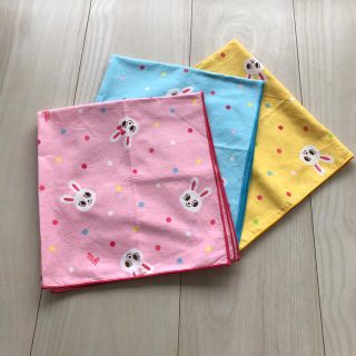 ミキハウス(mikihouse)のミキハウス　ランチクロス　3枚セット(弁当用品)