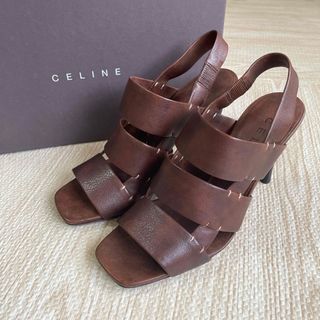 セリーヌ ヒールサンダルの通販 42点 | celineを買うならラクマ