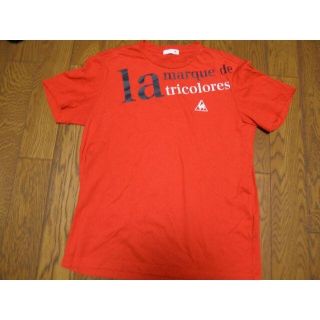 ルコックスポルティフ(le coq sportif)のUSED【ルコック】半袖Tシャツ★サイズO★身長177~183cm(Tシャツ/カットソー(半袖/袖なし))