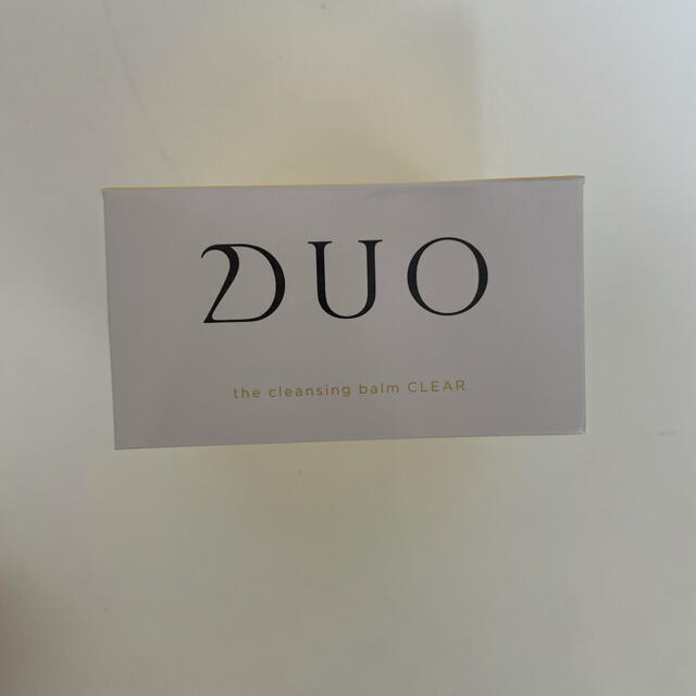 DUO クレンジングバーム　クリア(イエロー) コスメ/美容のスキンケア/基礎化粧品(クレンジング/メイク落とし)の商品写真