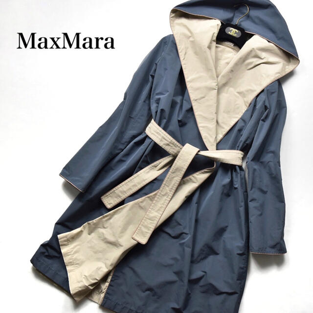 MaxMara CITY リバーシブル スプリングコート トレンチコート 高品質 17850円