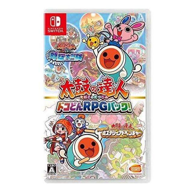 【新品】Nintendo Switch 太鼓の達人 ドコどんRPGパック！