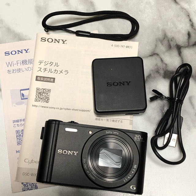 美品 デジカメ  SONY Cyber-Shot WX DSC-WX350