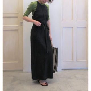 ENFOLD Shirring Salopette Skirt  38  美品