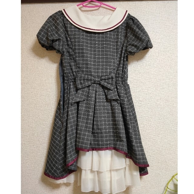 Secret Honey(シークレットハニー)の【真凜様専用】シークレットハニー 制服風ワンピース＆ラッフルフリルワンピース レディースのワンピース(ひざ丈ワンピース)の商品写真