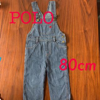 ポロラルフローレン(POLO RALPH LAUREN)のPOLO オーバーオール　80cm ラルフローレン　(パンツ)