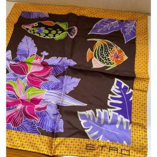 エトロ(ETRO)の未使用 エトロ ミニスカーフ ETRO(バンダナ/スカーフ)