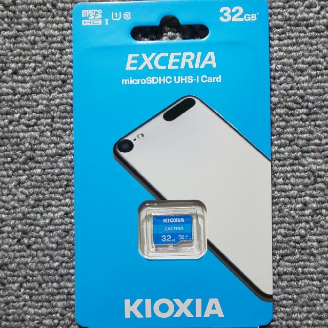 東芝(トウシバ)のKIOXIA microSDカード 32GB スマホ/家電/カメラのスマートフォン/携帯電話(その他)の商品写真