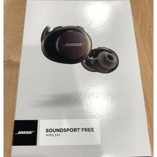 ボーズ(BOSE)のBOSE Sound Sport Free wireless ワイヤレスイヤホン(ヘッドフォン/イヤフォン)