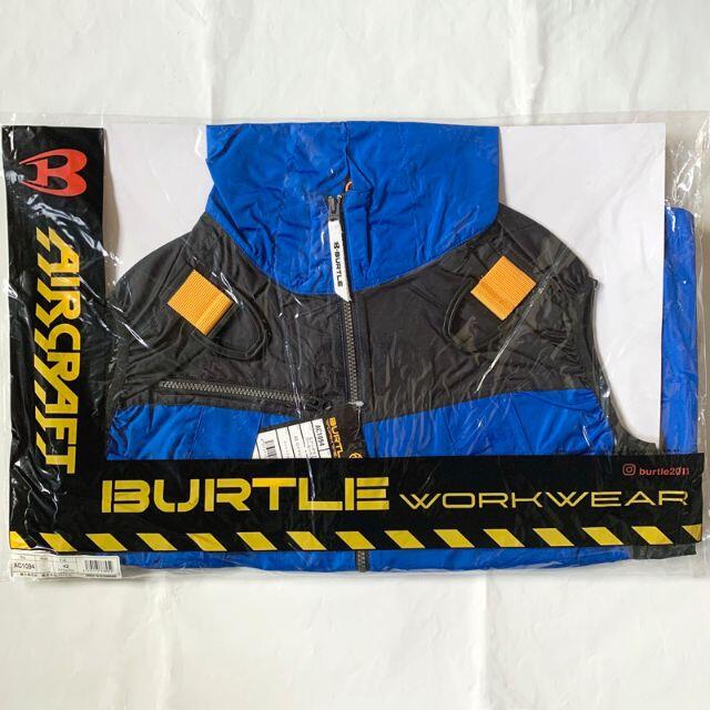 BURTLE(バートル)のL BURTLE AIRCRAFT 空調服 ベスト ロイヤルブルー バートル メンズのトップス(ベスト)の商品写真