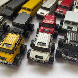 ハマー(HUMMER)のダイジェスト製ハマープルバックカー(ミニカー)