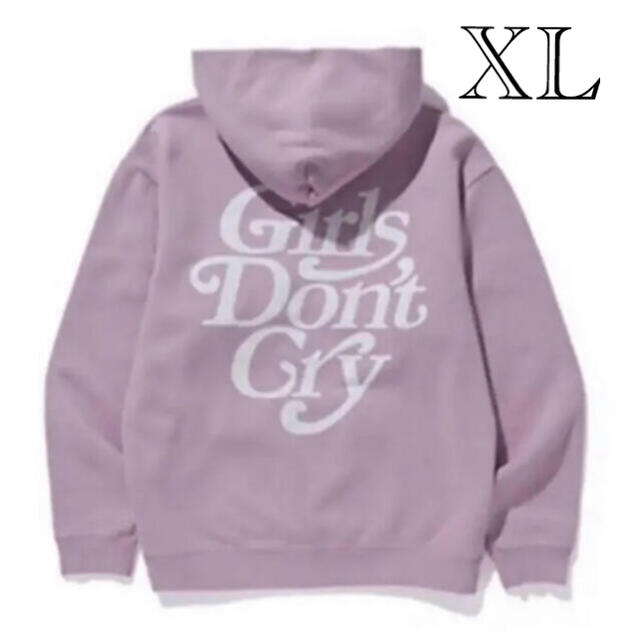 珍しい  cry don't girls logo パーカー　XL Hoodie パーカー