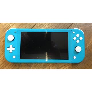 ニンテンドースイッチ(Nintendo Switch)の今だけお値下げ　Nintendo Switch  Lite ターコイズ　中古(家庭用ゲーム機本体)