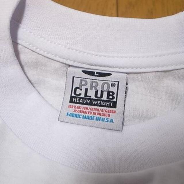 プロクラブPROCLUBヘビーウエイト長袖無地Tシャツ ロンT 白 L 3枚 - T