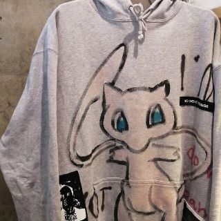 【ポケモン ミュウ】guernikaパーカー　STUSSY ブラックアイパッチ(パーカー)