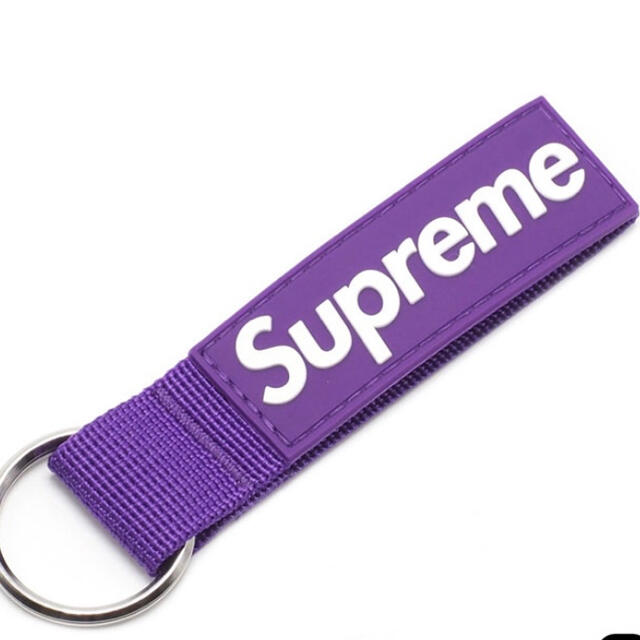 Supreme(シュプリーム)のSupreme Webbing Keychain "Purple" メンズのファッション小物(キーホルダー)の商品写真