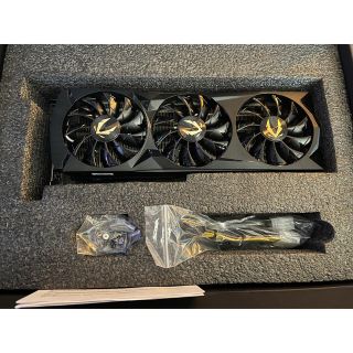 ZOTAC2080 Ti AMPEdition から取り外した三連ファンクーラー(PCパーツ)