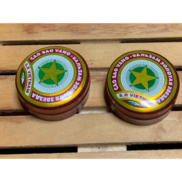 ゴールデンスターバーム　Golden star balm タルコフ　ベトナム　 コスメ/美容のリラクゼーション(その他)の商品写真