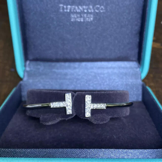 ティファニー(Tiffany & Co.)のダイヤモンド ワイヤー ブレスレット(ブレスレット/バングル)