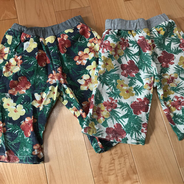 花柄パンツセット キッズ/ベビー/マタニティのキッズ服男の子用(90cm~)(パンツ/スパッツ)の商品写真